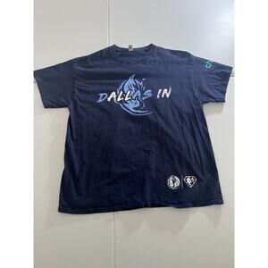 Dallas Maverick T Shirt All In Men's Size XL Short Sleeve